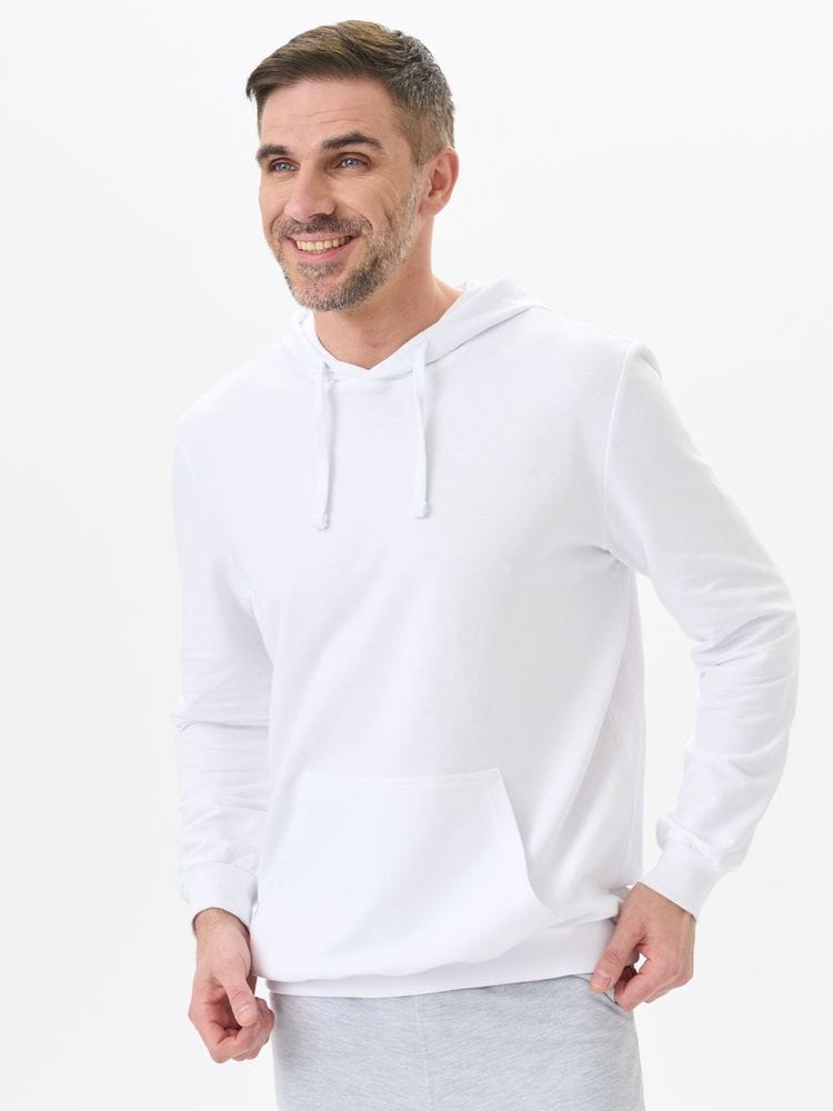 Худи Basic, белое, размер 6XL