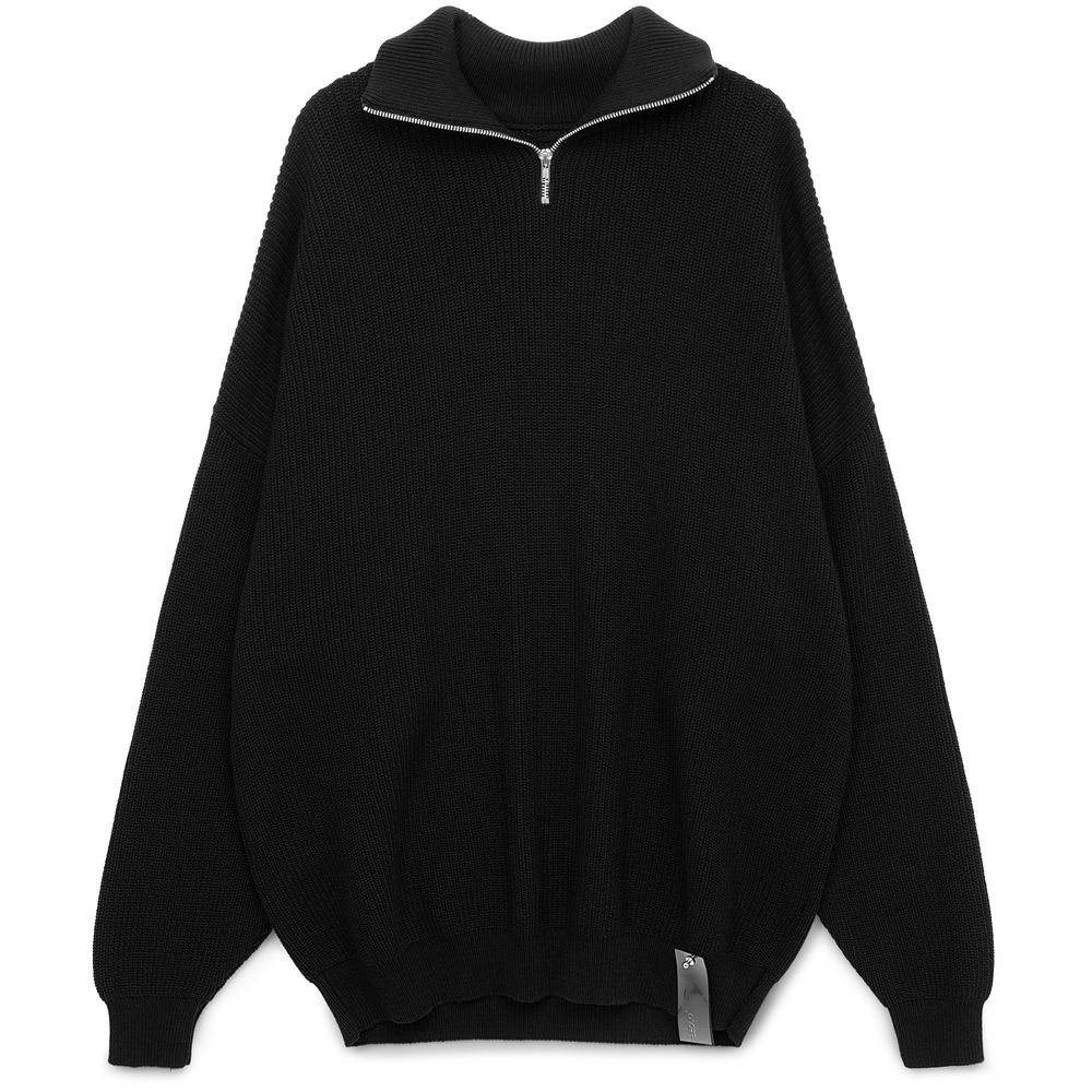 Джемпер Siluetti Birne, черный с логотипом