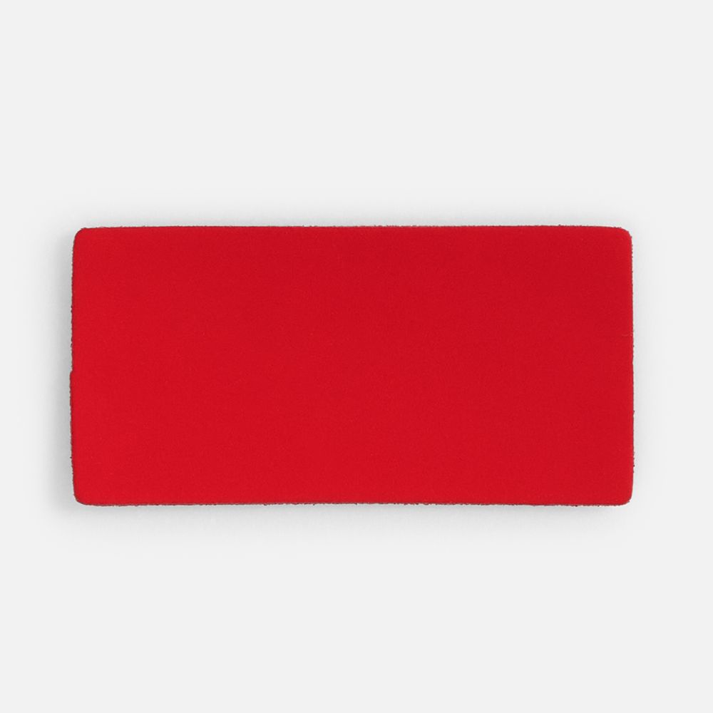 Лейбл Listra Soft Touch, XS, красный с логотипом