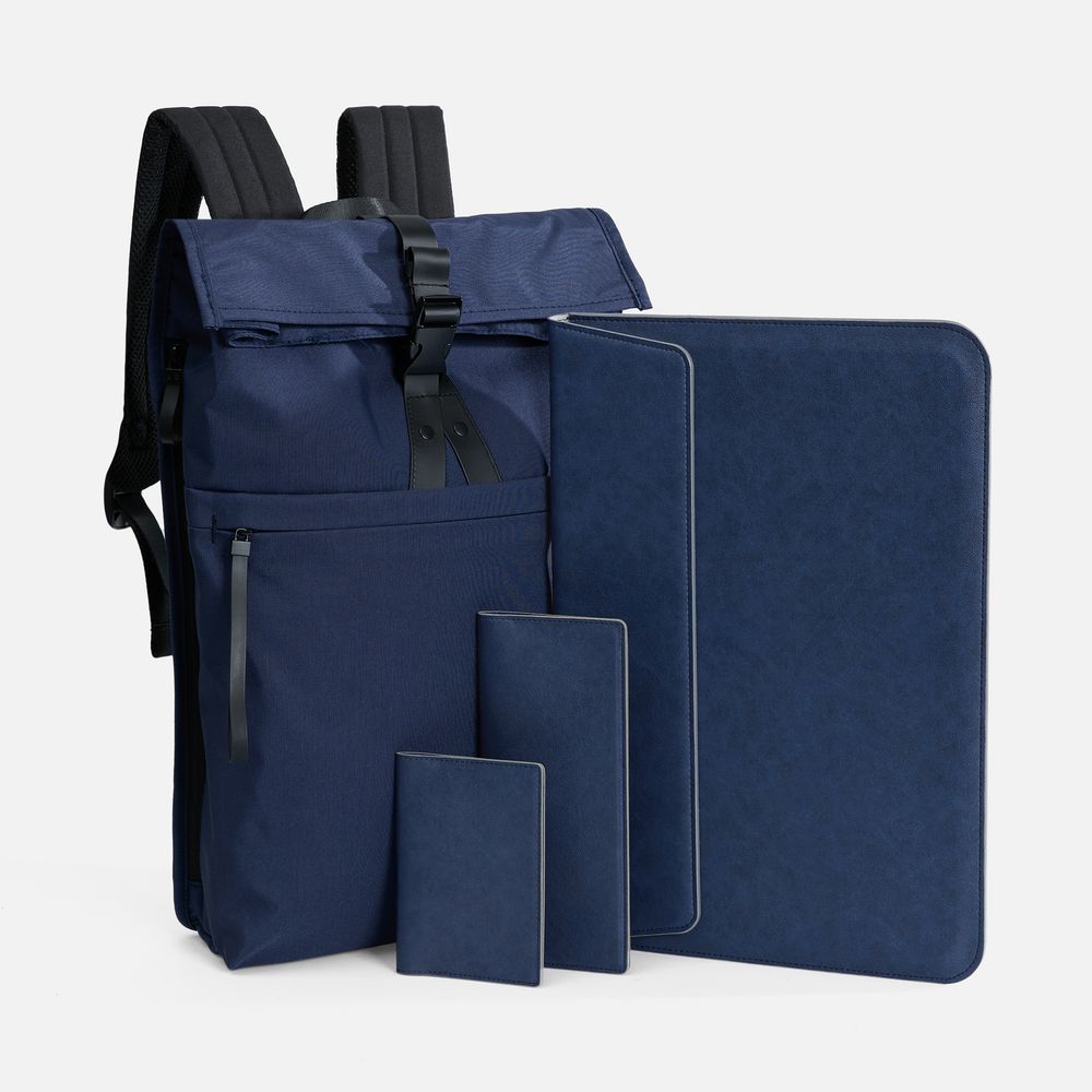 Набор Petrus Travel, синий с логотипом