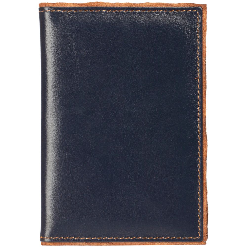 Обложка для паспорта Palermo, синяя с логотипом