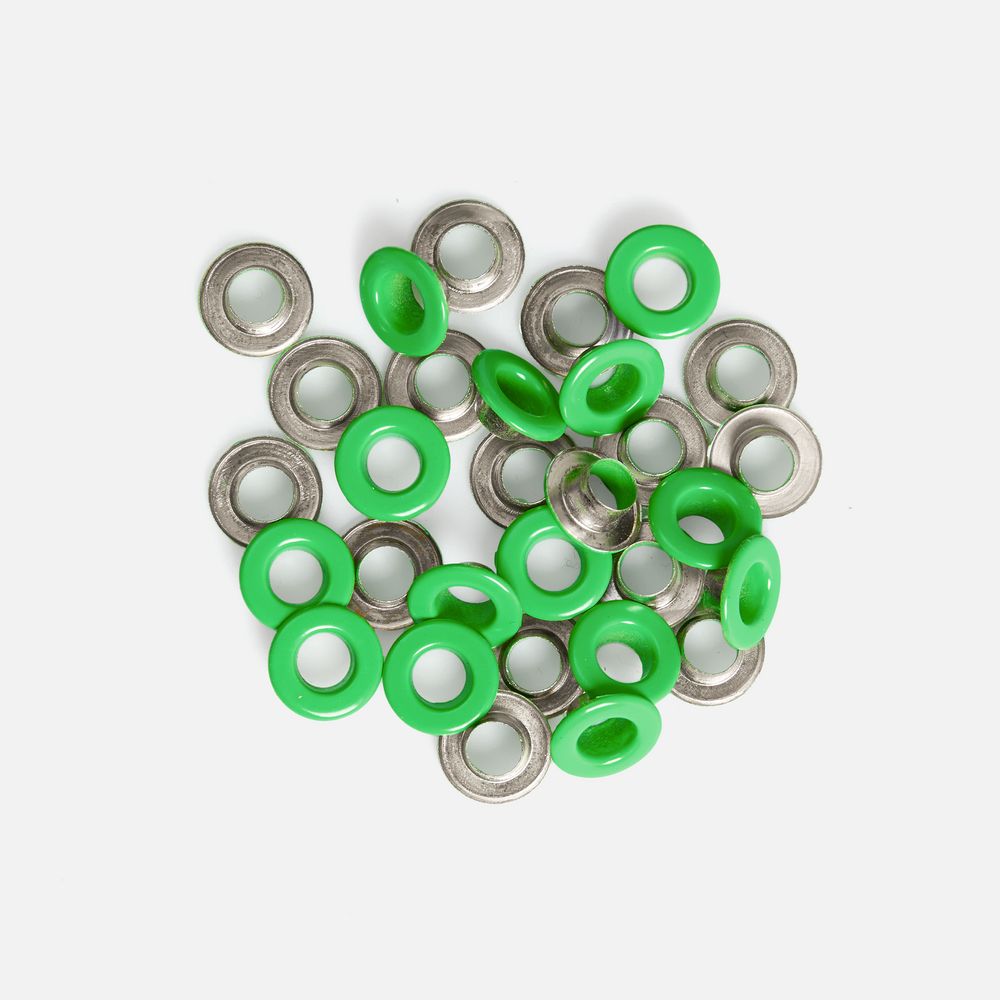 Люверс Ose, S, зеленый неон с логотипом