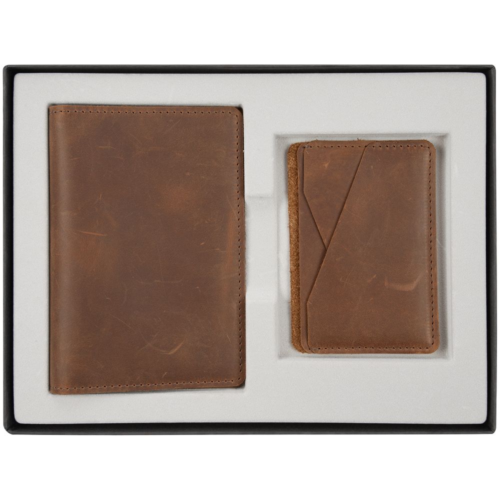 Набор inStream, коричневый с логотипом