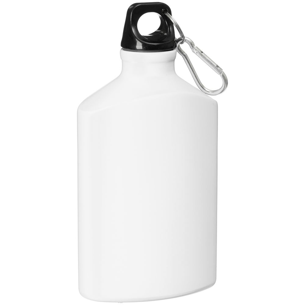 Походная фляжка Tula, белая с логотипом