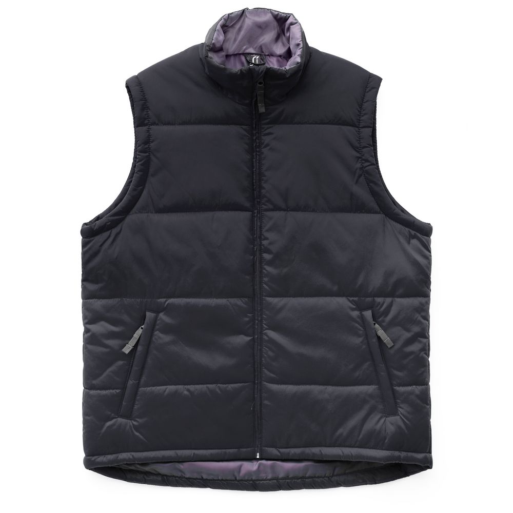 Жилет Warm темно-синий с логотипом