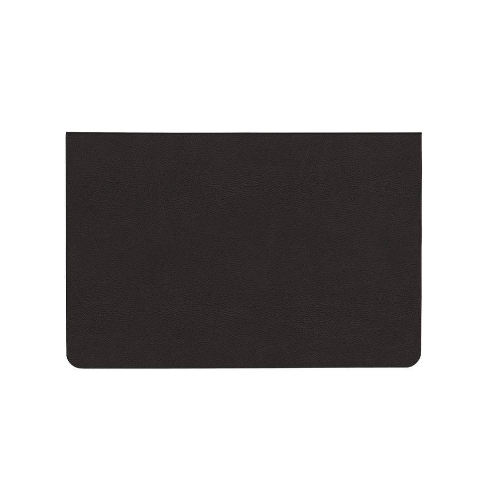 Еженедельник Weekly, недатированный, черный с логотипом