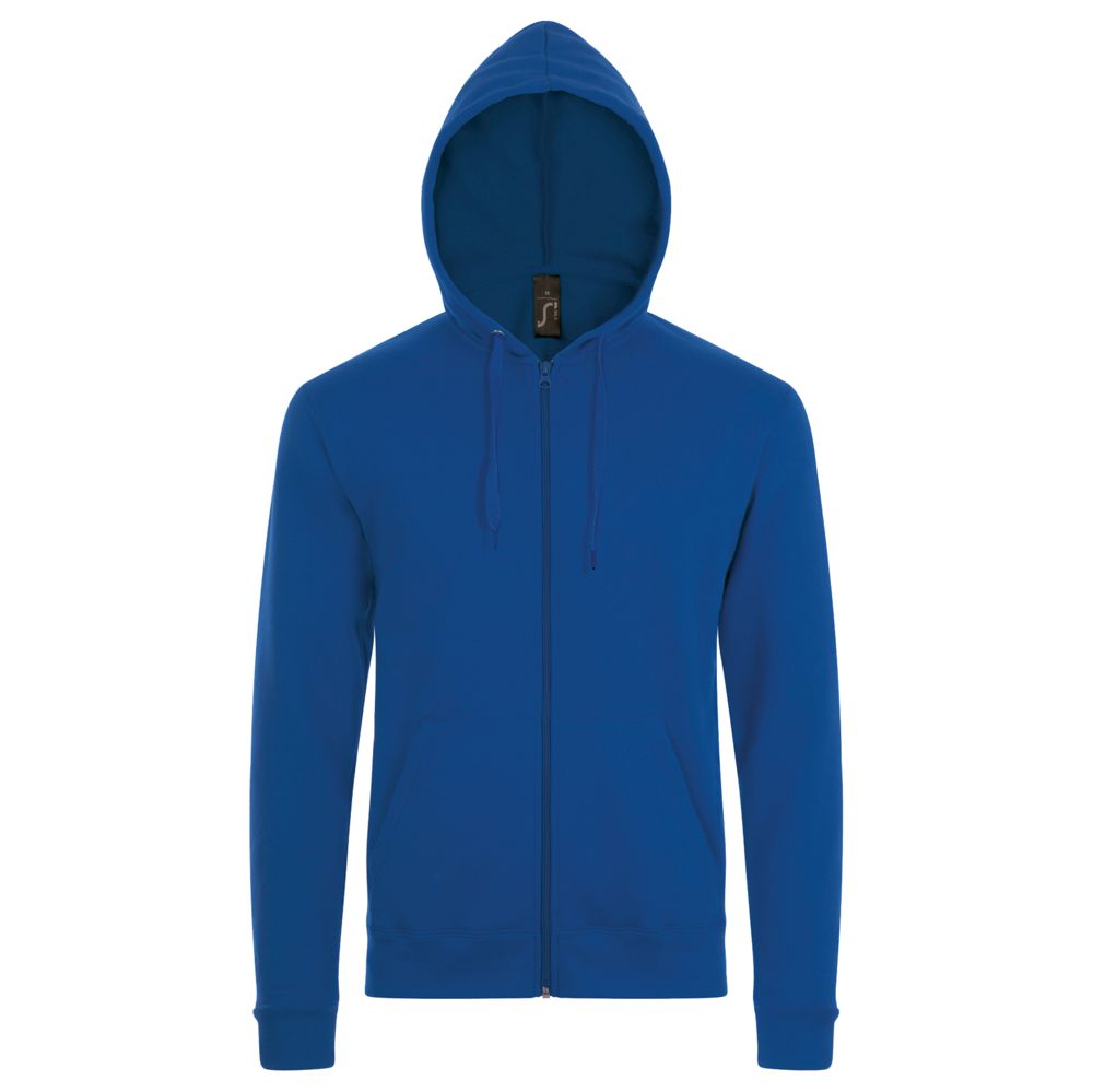 Толстовка унисекс Stone, ярко-синяя (royal) с логотипом