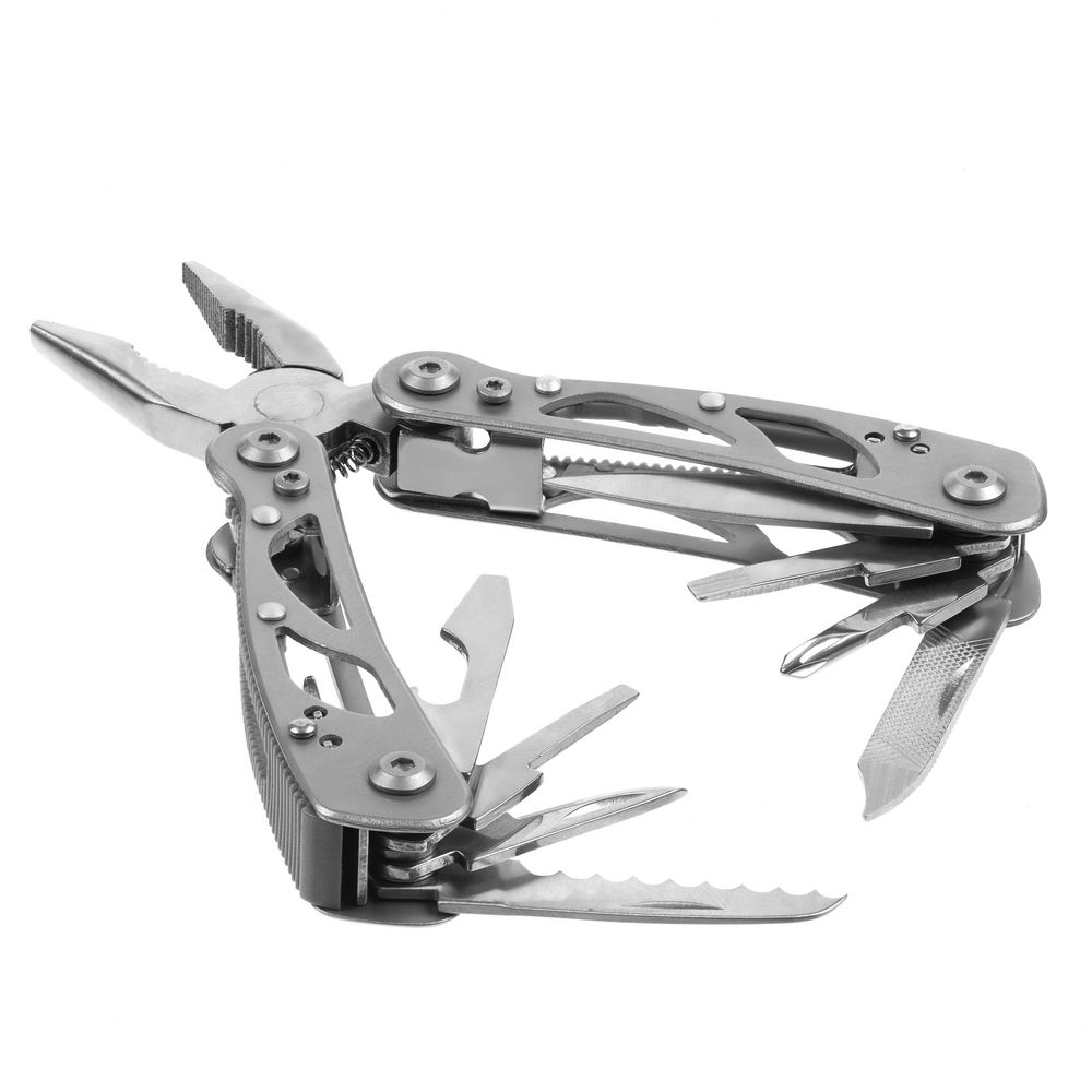 Мультитул Ganzo G104S, серебристый с логотипом