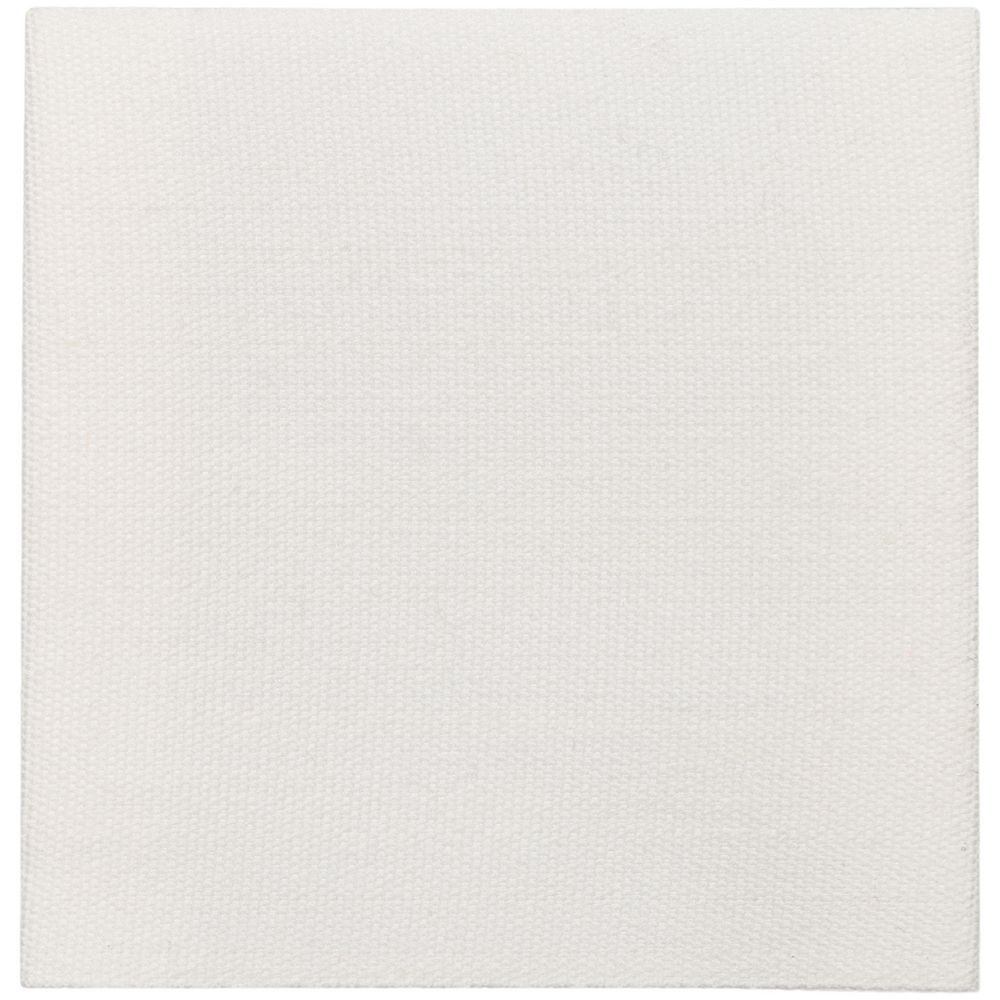 Лейбл хлопковый Doni, L, беленый с логотипом