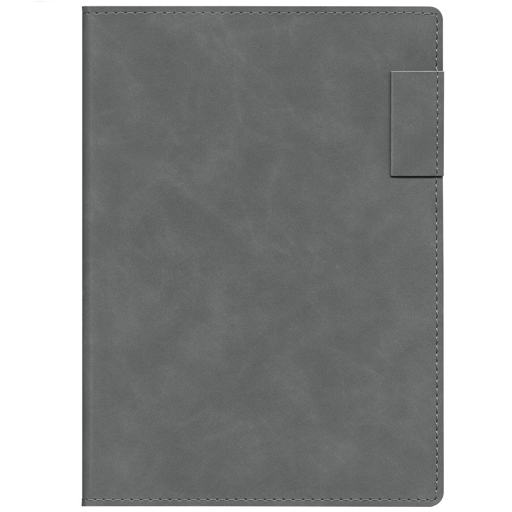 Ежедневник Lable Touch, недатированный, темно-серый с логотипом