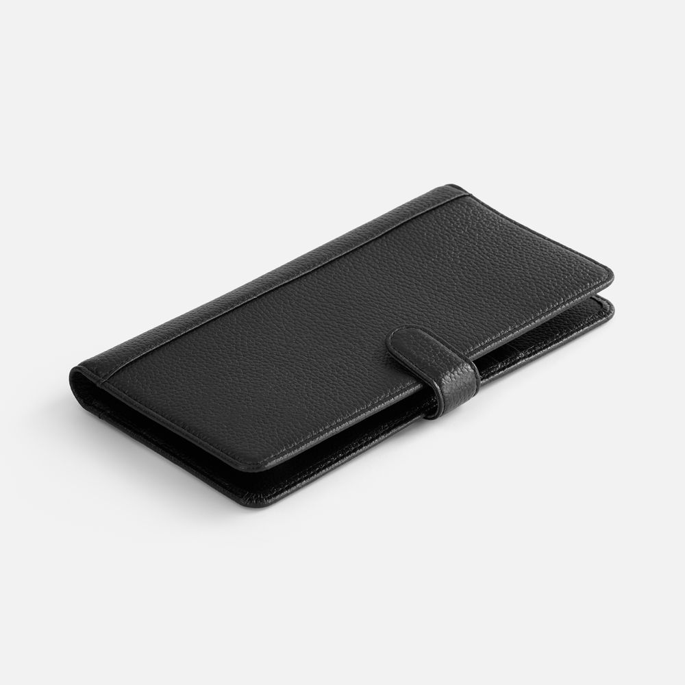 Дорожный органайзер Unison, черный с логотипом