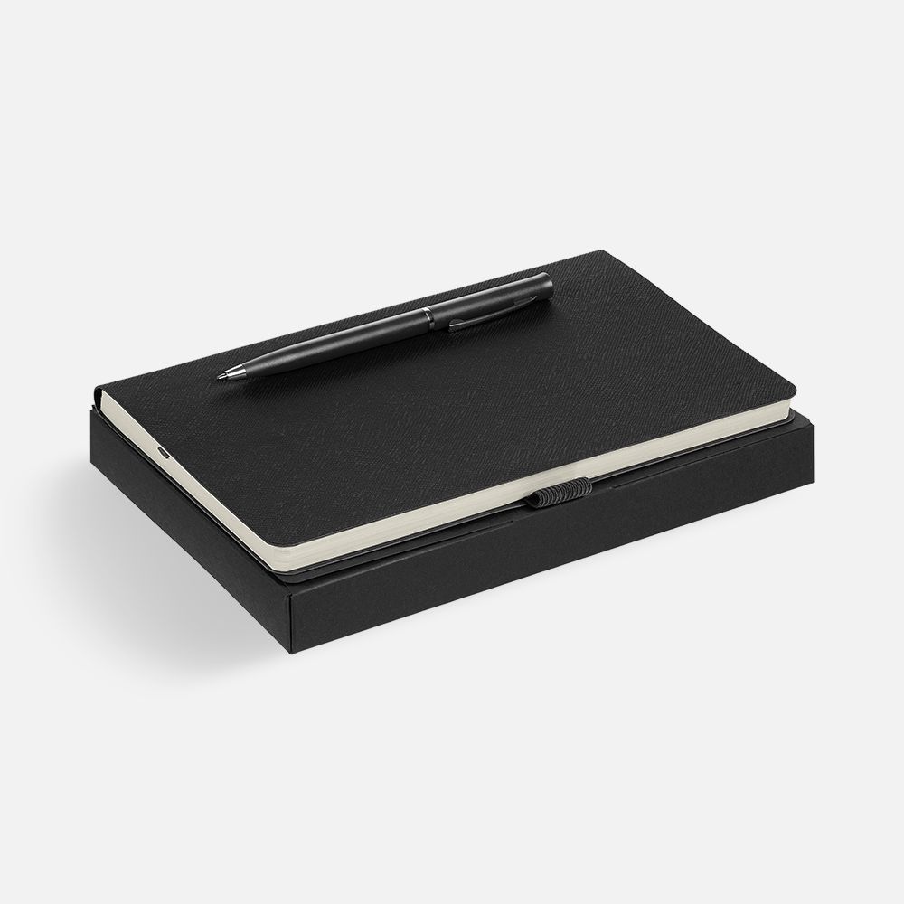 Набор Lungo, черный с логотипом