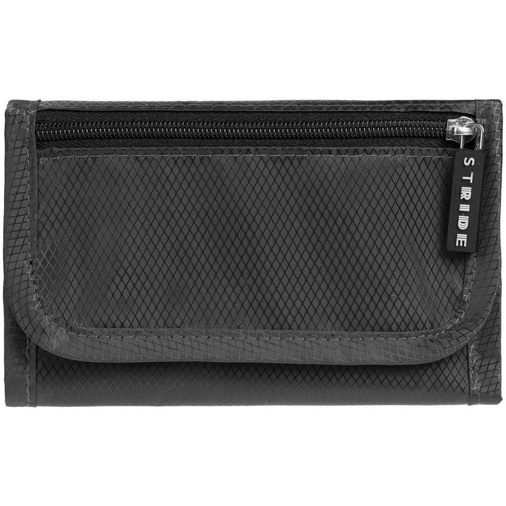 Кошелек Torren с RFID-защитой, серый с логотипом