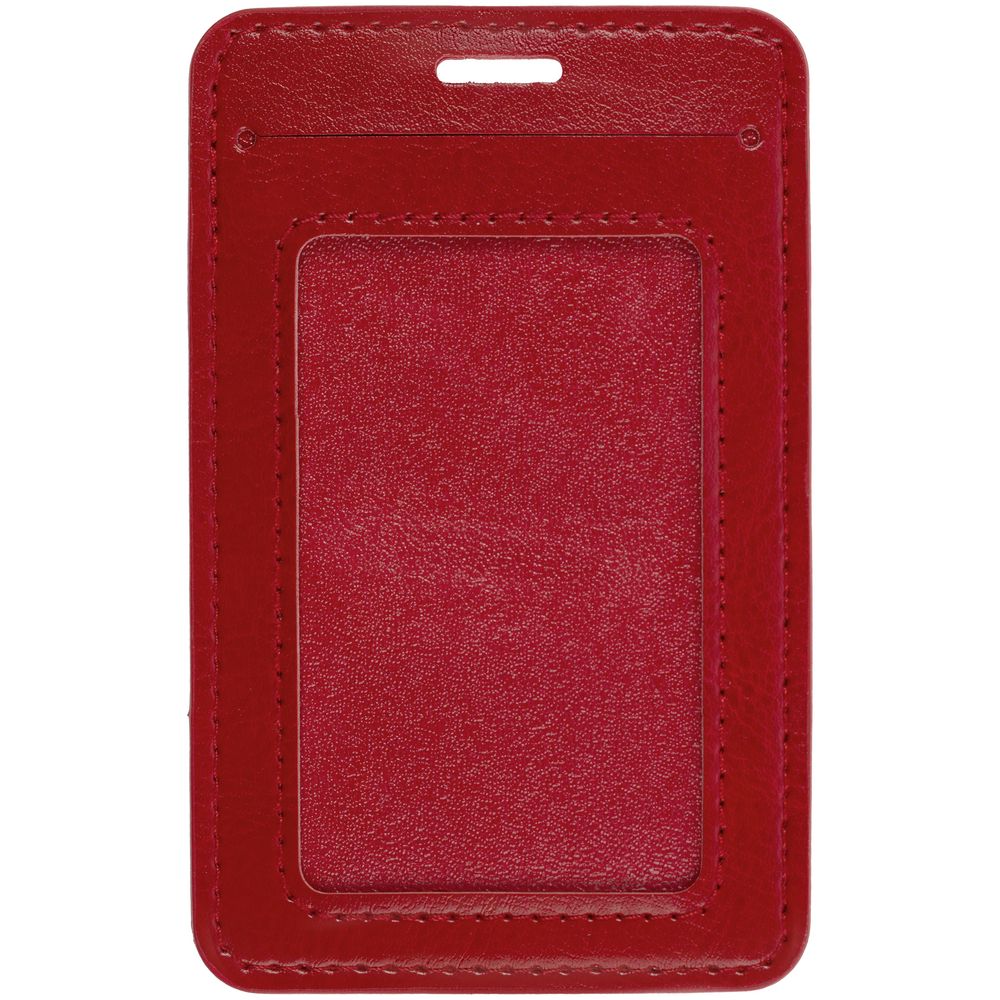 Чехол для пропуска Nebraska, красный с логотипом