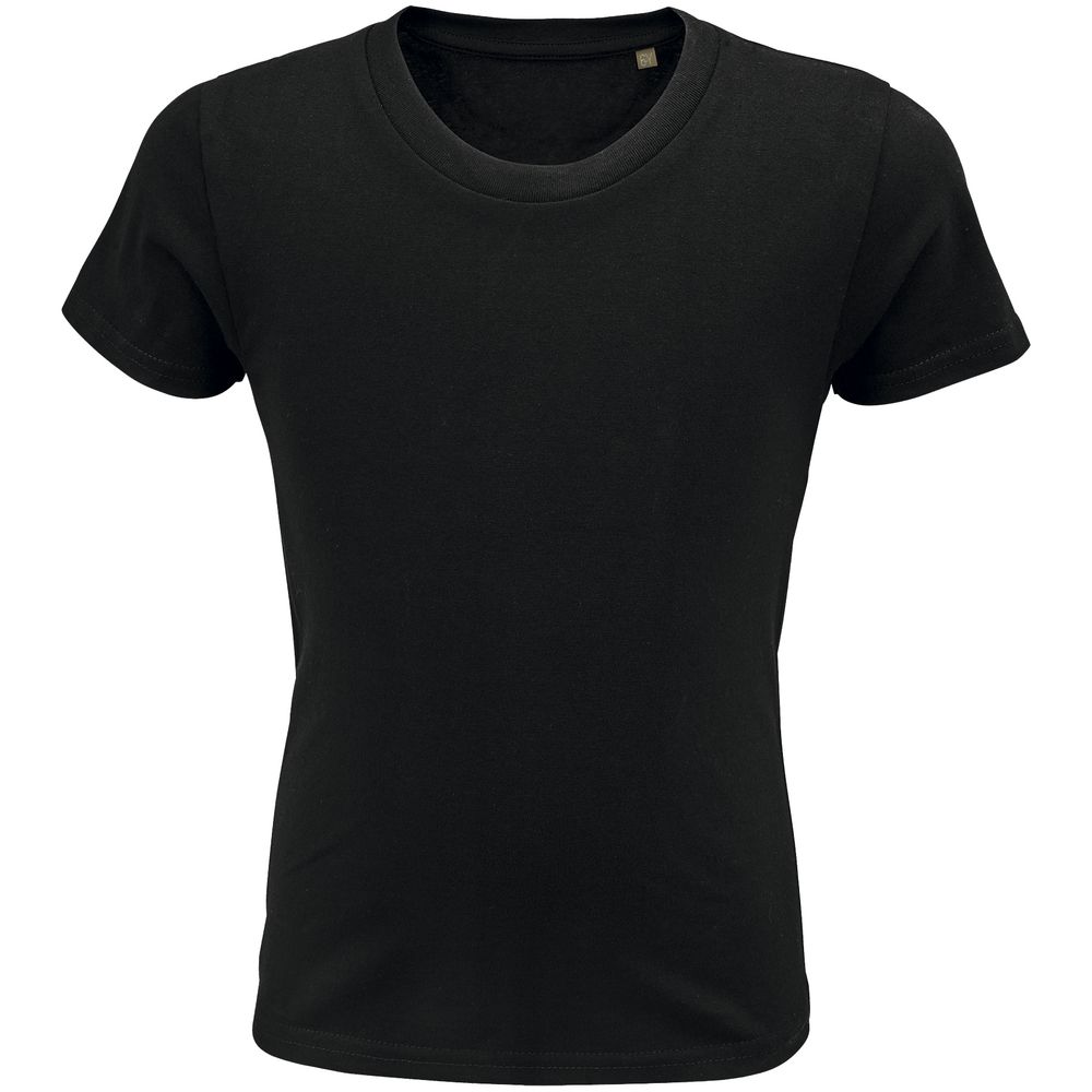 Футболка детская Pioneer Kids, черная с логотипом