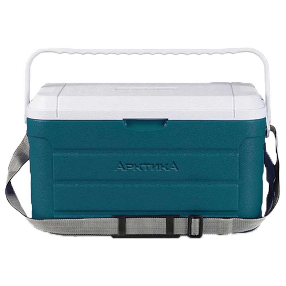 Термоконтейнер «Арктика», M, бирюзовый с логотипом