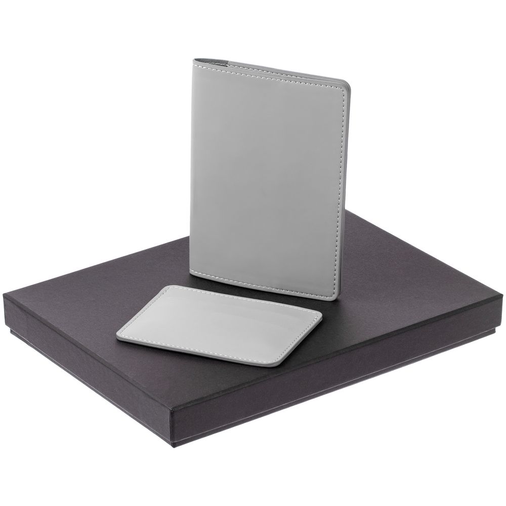 Набор Shall Simple, серый с логотипом