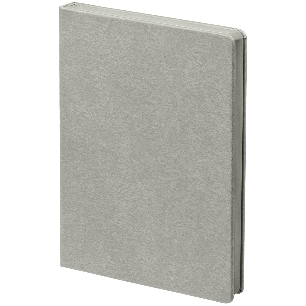 Ежедневник Cortado, недатированный, светло-серый с логотипом