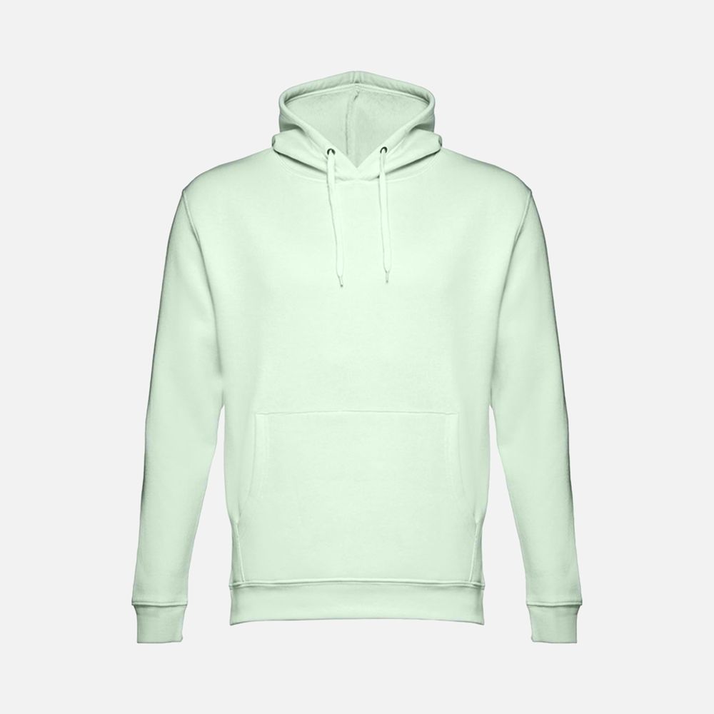 Худи унисекс Phoenix, светло-зеленое с логотипом