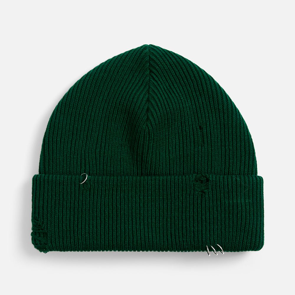 Шапка Ribelle, темно-зеленая (хвойная) с логотипом