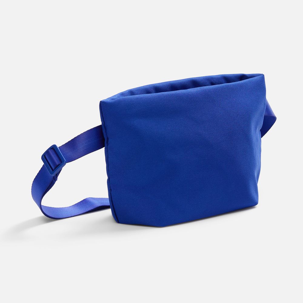 Поясная сумка W2, синяя с логотипом