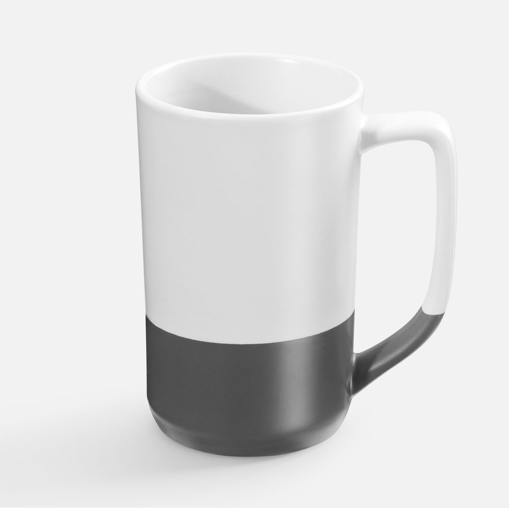 Кружка для сублимационной печати Neito, серая с логотипом