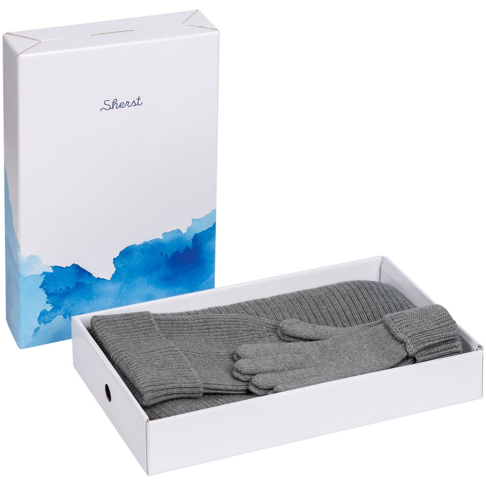 Набор Alpine, серый с логотипом