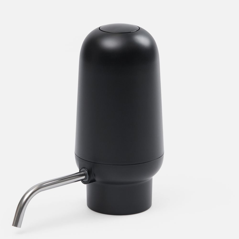 Электрический аэратор-дозатор для вина Lonks, черный с логотипом