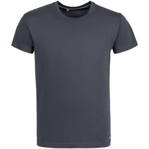Футболка унисекс Firm Wear, темно-серая с логотипом