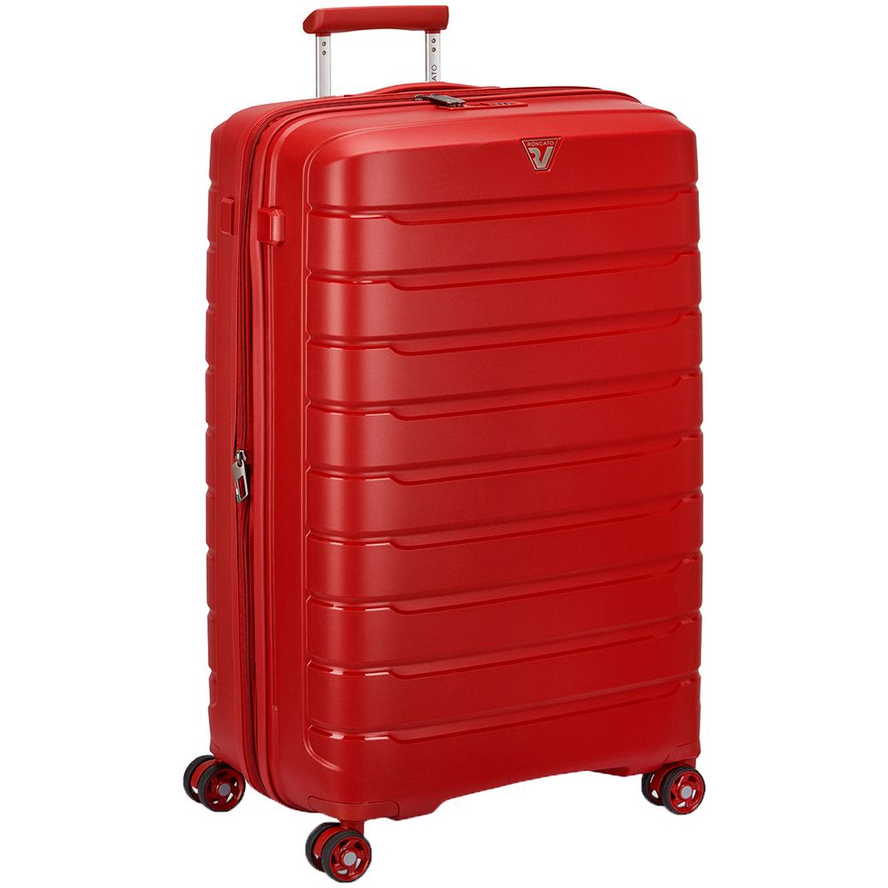 Чемодан Butterfly L, красный с логотипом