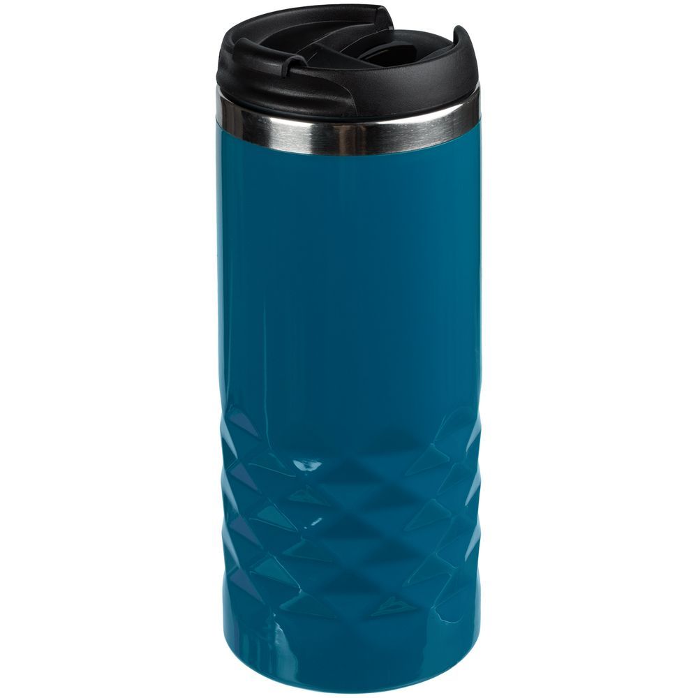 Термостакан Prism, темно-синий с логотипом