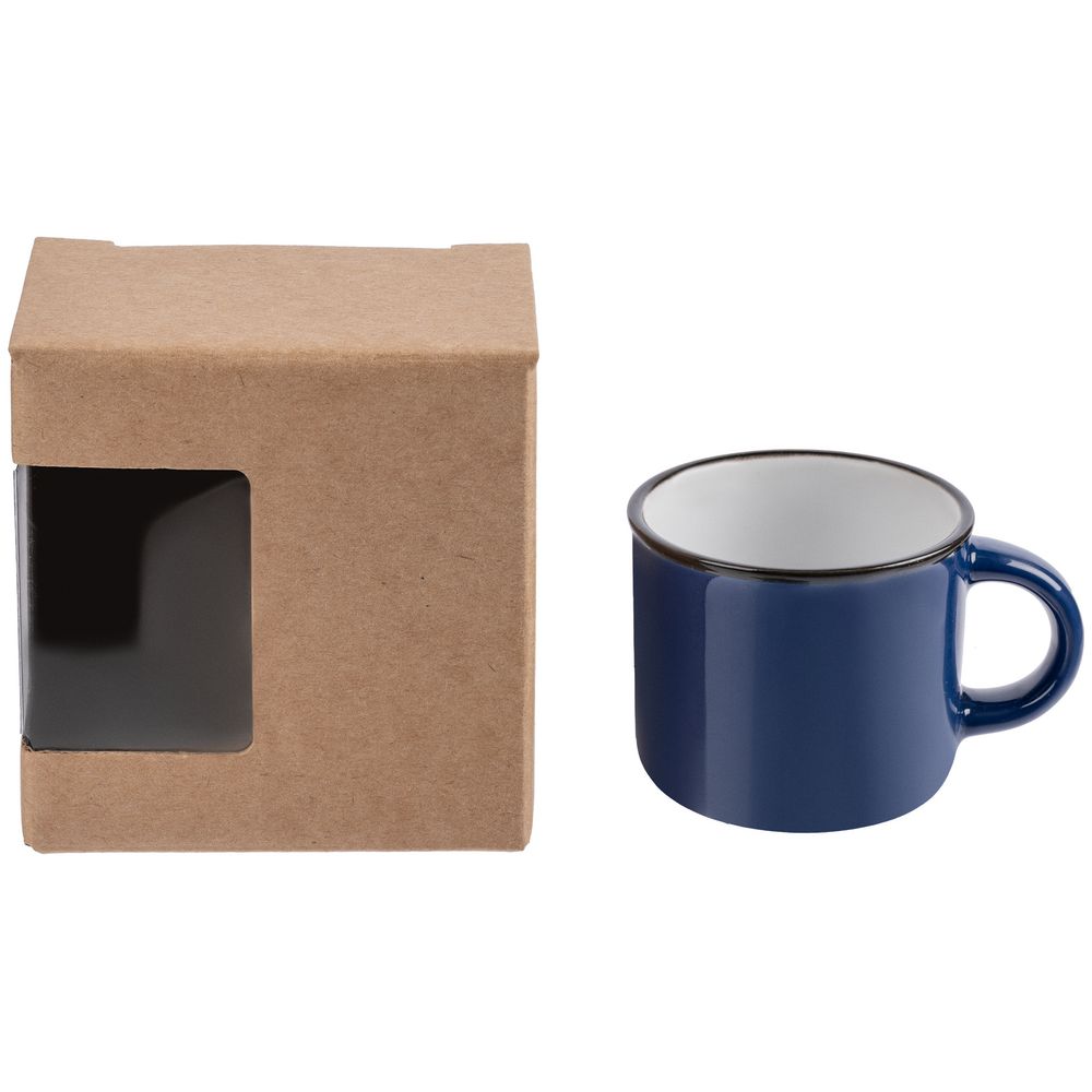 Коробка с окном Lilly, крафт с логотипом