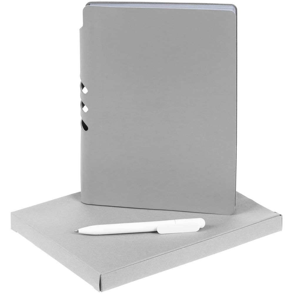 Набор Flexpen Shall, серый с логотипом