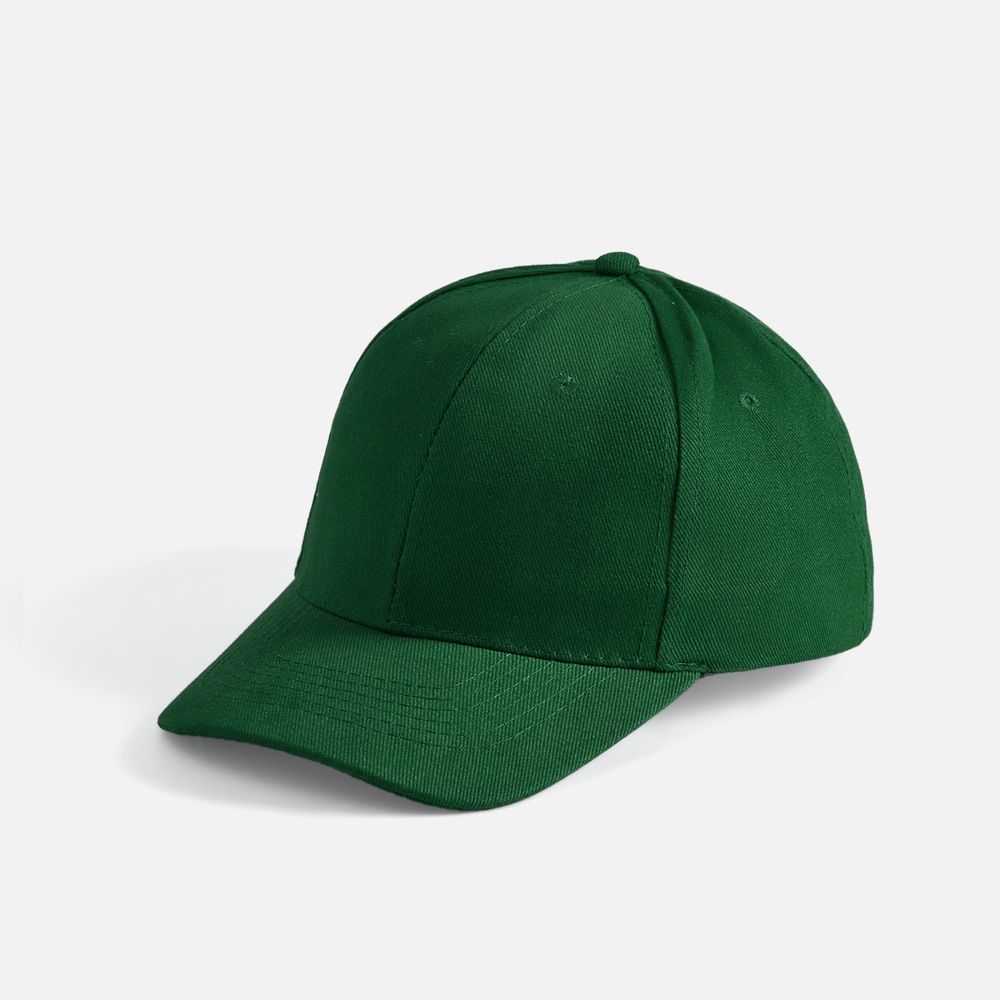 Бейсболка Buffalo, темно-зеленая с логотипом
