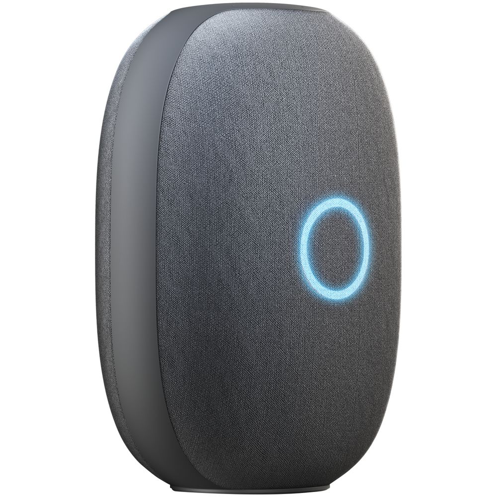 Умная колонка «Капсула» с помощником «Маруся», черная с логотипом