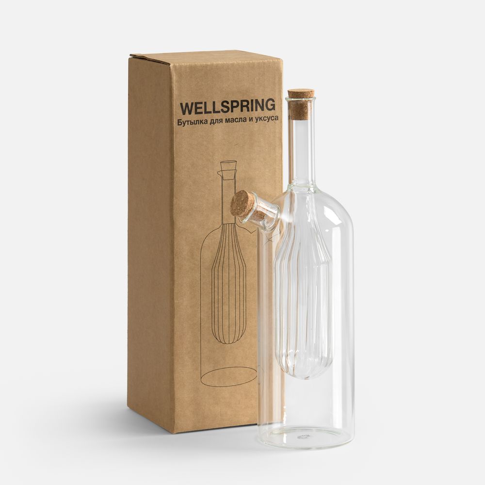 Бутылка для масла и уксуса Wellspring с логотипом
