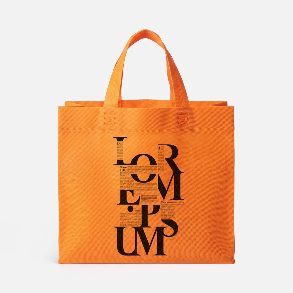 Сумка EcoBag из спанбонда на заказ с логотипом