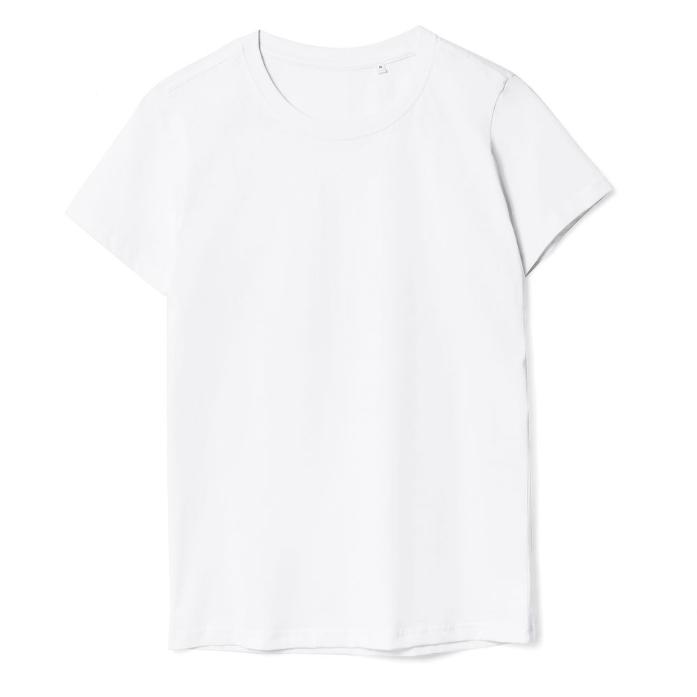 Футболка детская T-Bolka Kids, белая (белоснежная) с логотипом