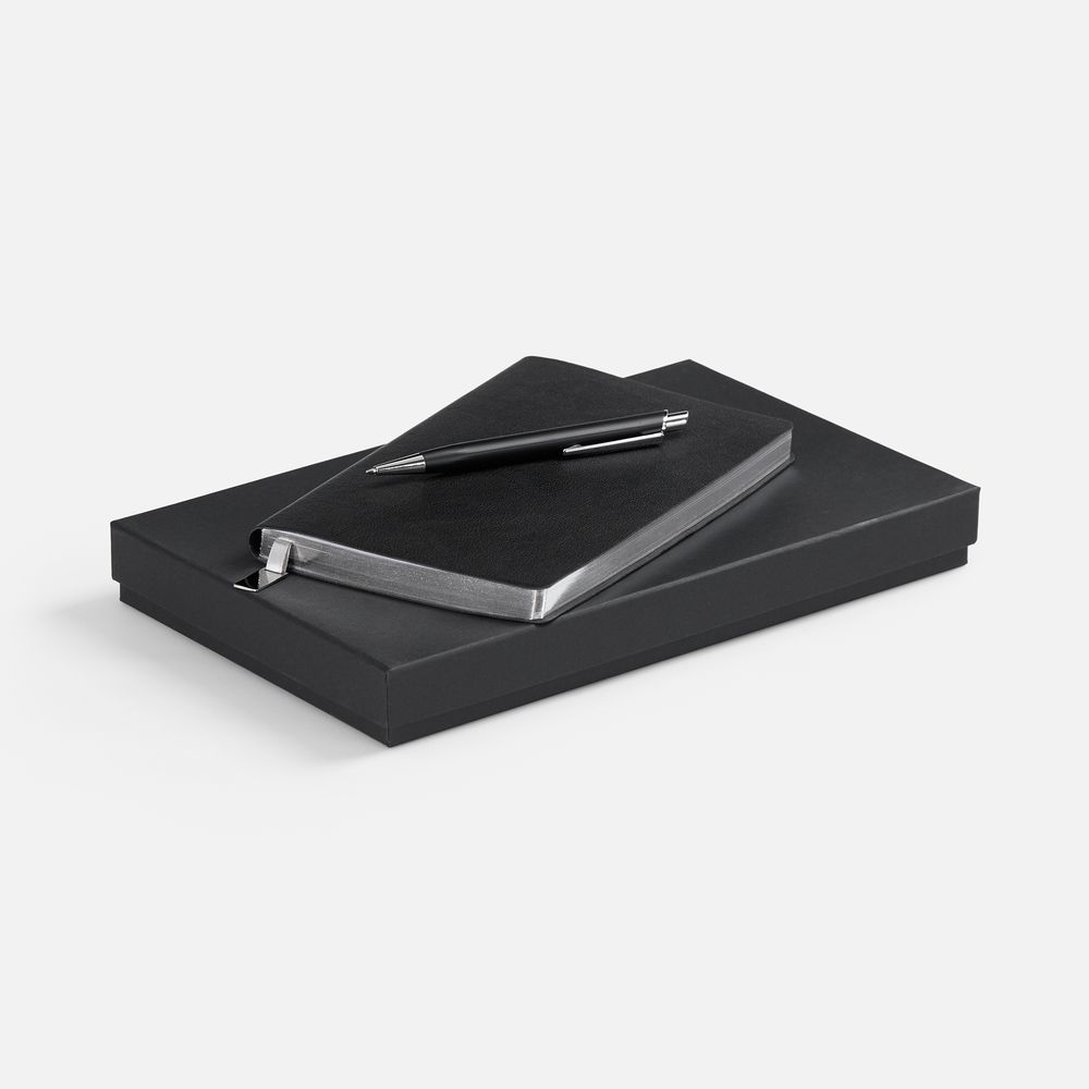 Набор Petrus, черный с серебром с логотипом