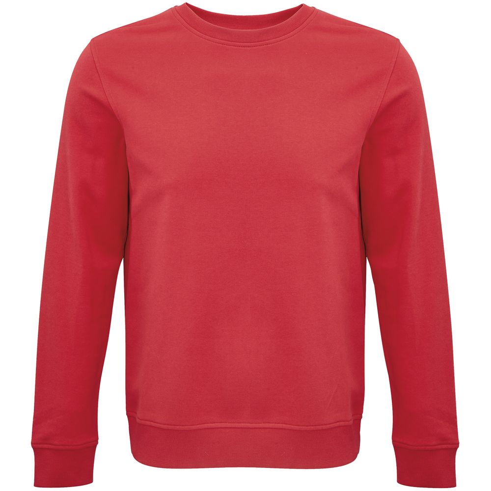 Свитшот унисекс Comet, красный с логотипом