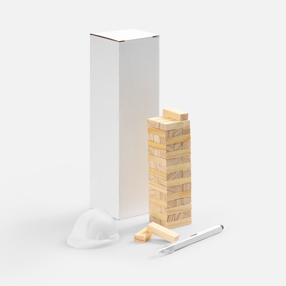 Набор Contractor, белый с логотипом