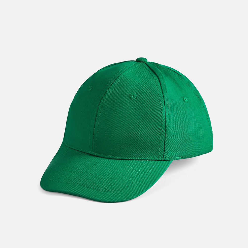 Бейсболка Apollo, ярко-зеленая с логотипом