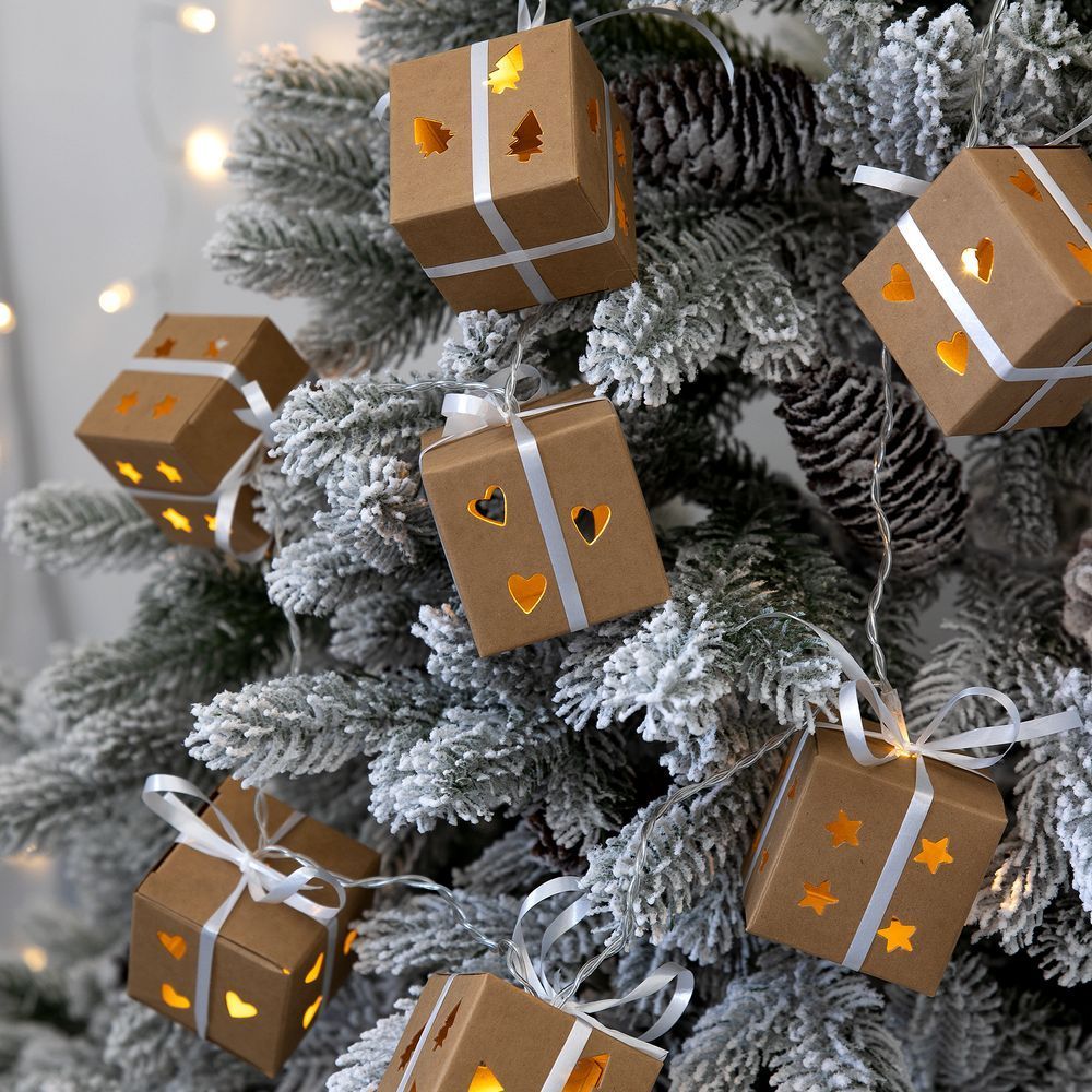 Светодиодная гирлянда Boxing Day с логотипом