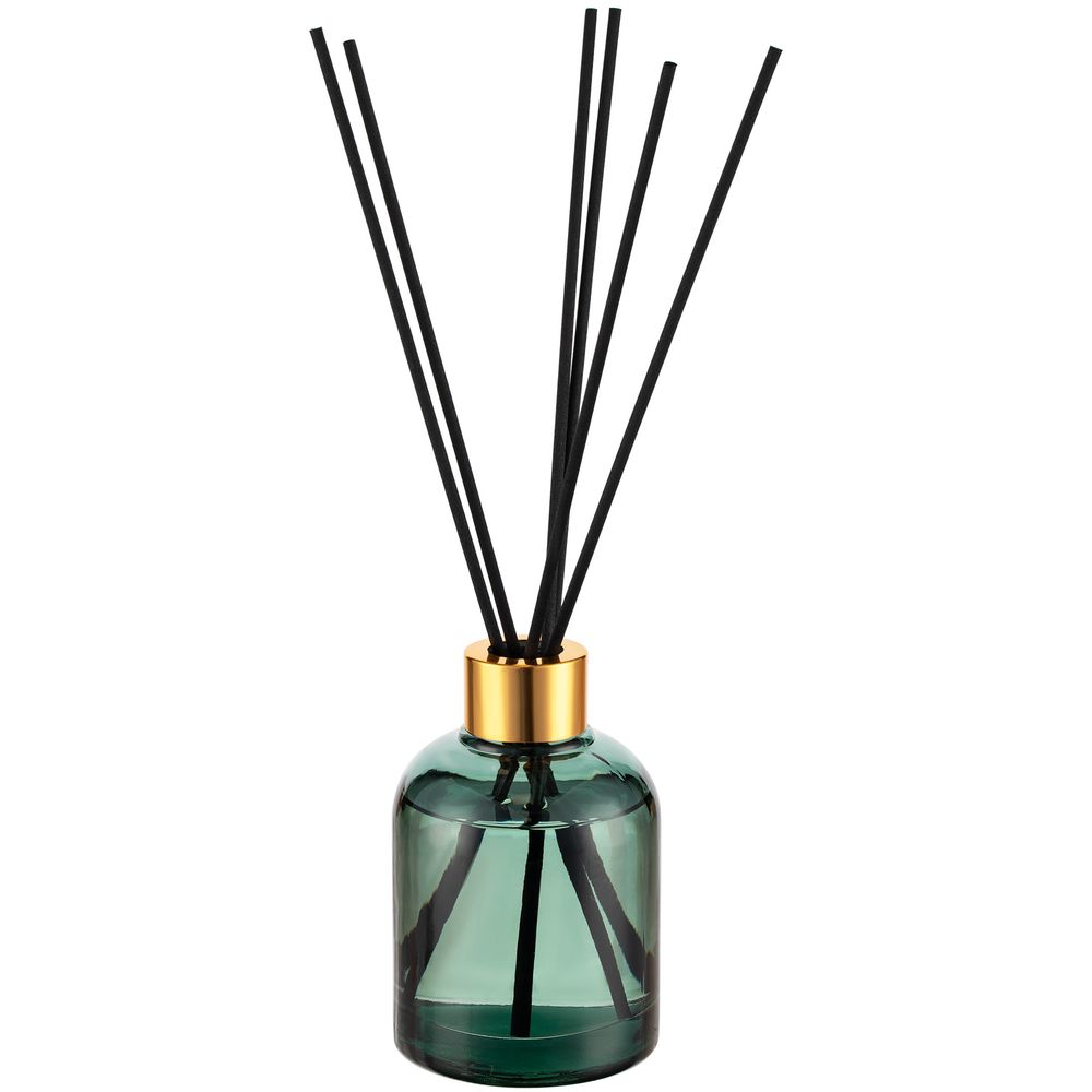 Диффузор ароматический Vitral, дубовый мох и пачули, зеленый с логотипом