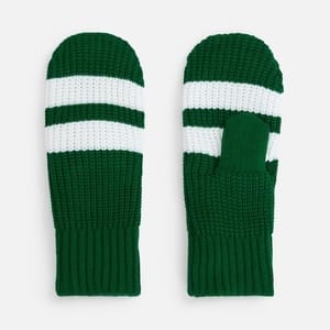 Варежки Winwear, зеленые (глубокий зеленый) с логотипом