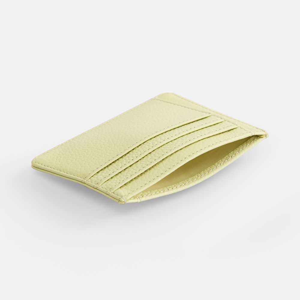 Чехол для карт Unison, светло-зеленый с логотипом