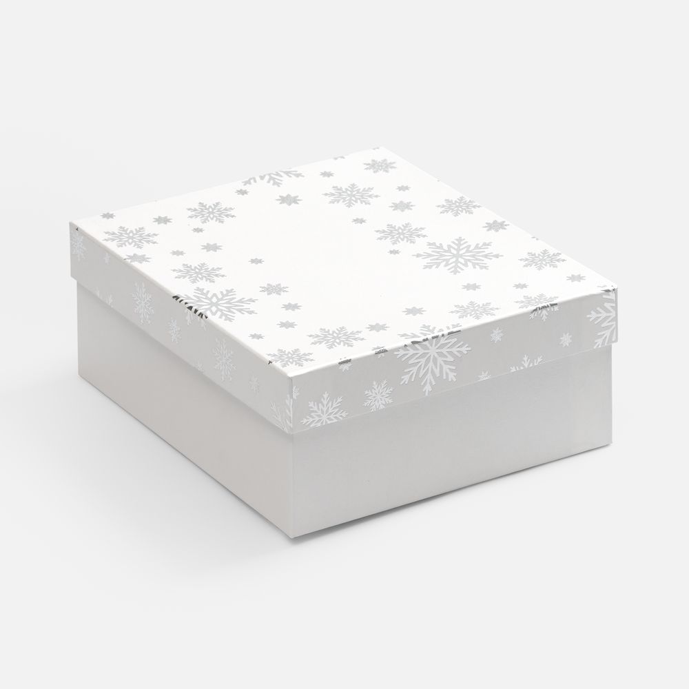 Коробка Wintry, белая с логотипом