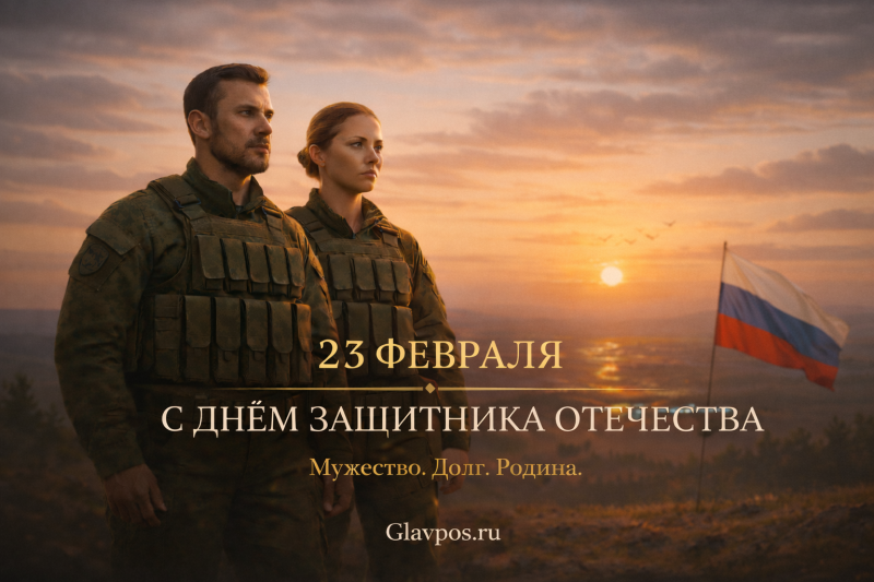 С Днем защитника Отечества — 23 февраля