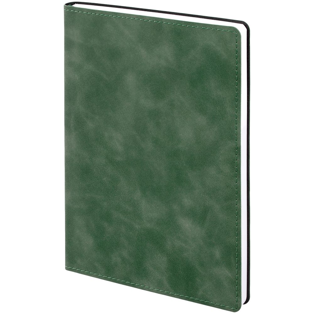 Ежедневник Urban, недатированный, зеленый с логотипом