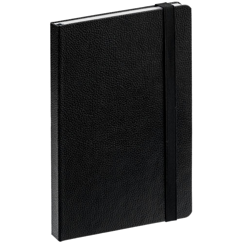 Ежедневник Nova, недатированный, черный с логотипом